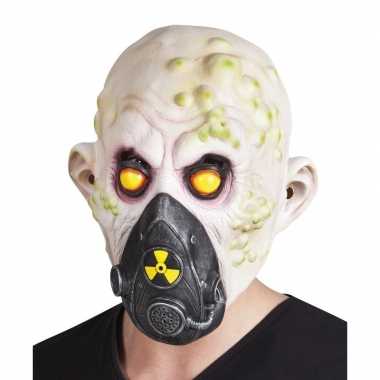 Halloween nucleair slachtoffer halloween masker latex carnavalskledin