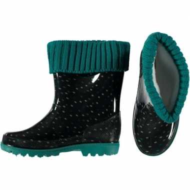 Regenlaarsjes kinderen blauw voering carnavalskleding valkenswaard