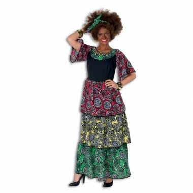 Surinaamse jurk grote maat carnavalskleding Valkenswaard