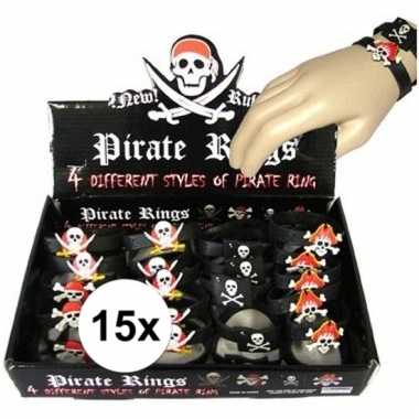 X piraten armbandjes kinderen carnavalskleding valkenswaard