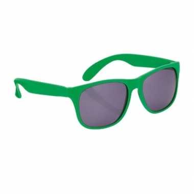 Zonnebrillen groen carnavalskleding valkenswaard