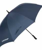 Automatische paraplu doorsnede blauw