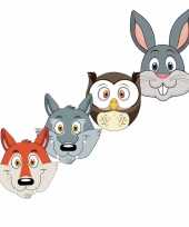 Bosdier maskertjes kinderen