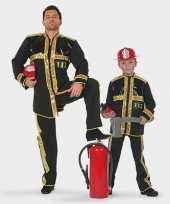 Carnaval brandweer carnavalskleding kind