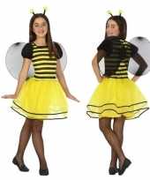 Dierencarnavalskleding bij bijen verkleed jurk jurkje meisjes