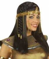 Egyptische hoofdband gouden kralen