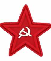 Embleem rode ster sikkel hamer