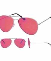 Fopbril bekijk leven door een roze bril