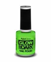 Glow the dark nagellak neon groen