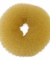 Haar donut knot blond