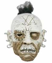 Halloween horror wit gezicht masker oorbellen