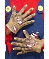 Halloween rottende zombie handen