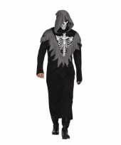 Halloween skelet bewaker carnavalskleding