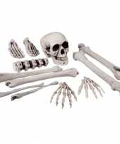 Halloween zak beenderen stuks
