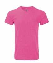 Katoennen t-shirt roze heren