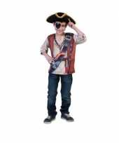 Kinder piraten shirt d