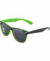 Lichtgevende groene brillen