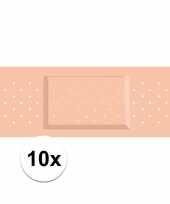 Mega pleister stickers dokter zuster carnavalskledings