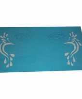 Oog schmink sjablonen spetters bollen