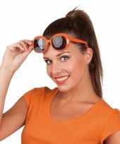 Oranje brillen jacky model