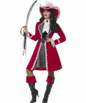 Piraat kapitein dames carnavalskleding