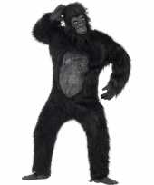 Pluche verkleed carnavalskleding gorilla