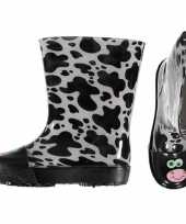 Regenlaarsjes peuters maat koeienprint