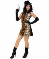 Sexy verkleedjurkje tijgerprint