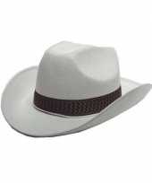 Sheriff hoed wit volwassenen