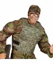 Soldaten verkleedvest camouflage