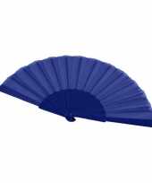 Spaanse hand waaiers blauw