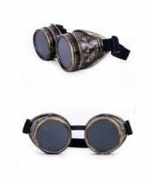 Steampunk accessoires bruine bril