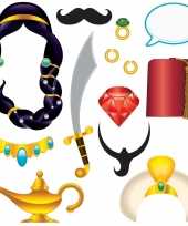 Stuks foto props nacht thema feestje