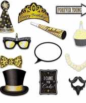 Stuks foto props verjaardags thema