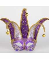 Venetiaanse maskers paars lila