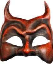 Venetiaanse maskers rode duivel