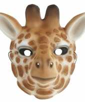 Verkleedmasker giraffe kids