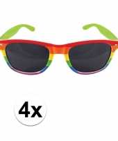 X regenboog feest brillen volwassenen 10157867