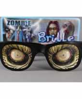 Zombie bril enge ogen volwassenen